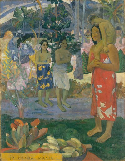 Ia Orana Maria by Paul Gauguin